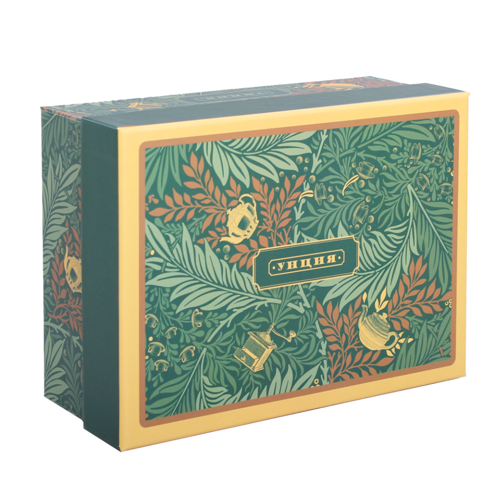 Изображение: отличный товар Коробка "Чайнички и кофемолки" 13*18*7