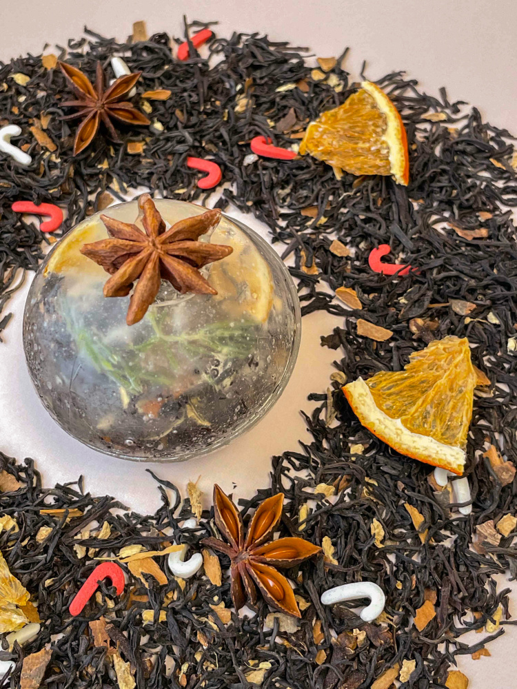 Изображение: отличный товар Чайная сфера "Имбирное Рождество", набор 1 шт.