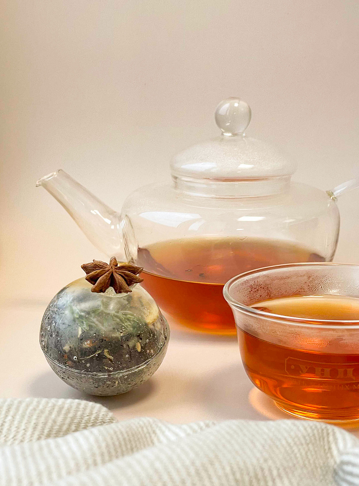 Изображение: отличный товар Чайная сфера "Имбирное Рождество", набор 1 шт.