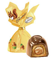 Изображение: отличный товар Конфеты «Белочка» с цельным лесным орехом