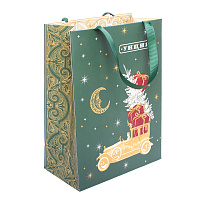 Изображение: отличный товар Пакет подарочный "Ретроавтомобиль" 16*21*8