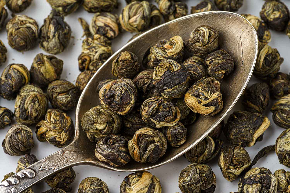 Изображение: отличный товар Моли Лонг Чжу (Жемчуг Дракона с Жасмином)