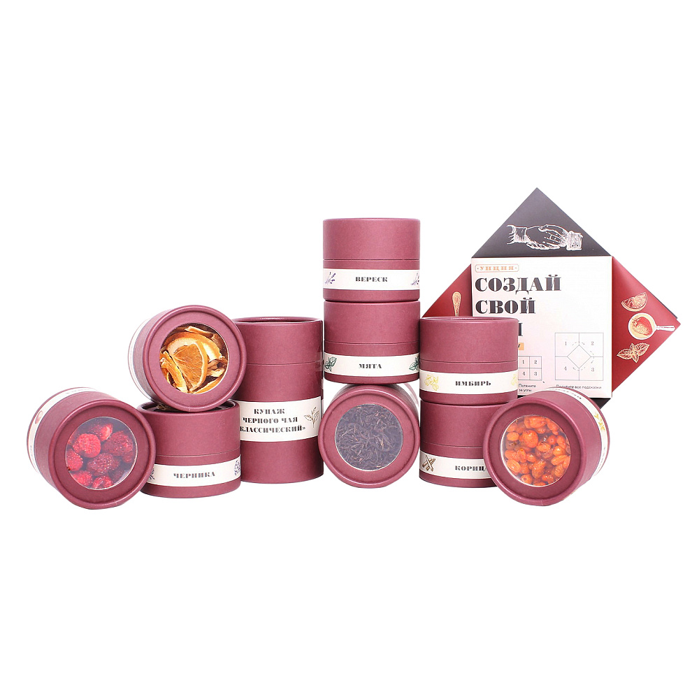 Изображение: отличный товар Набор для купажирования "Создай свой чай". Черный чай