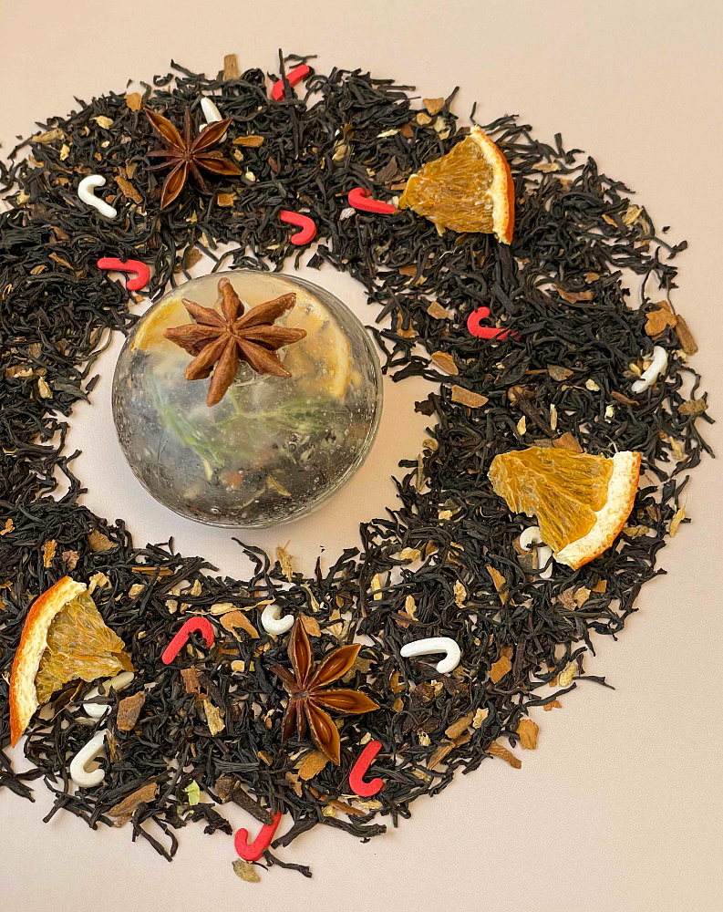 Изображение: отличный товар Чайная сфера "Имбирное Рождество", набор 1 шт.