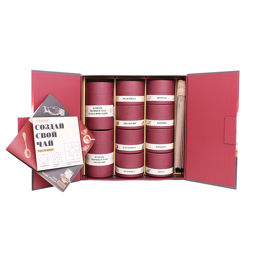 Изображение: отличный товар Набор для купажирования "Создай свой чай". Черный чай