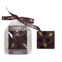 Изображение: отличный товар Шоколад темный "Фисташки и вишня", 35 гр.
