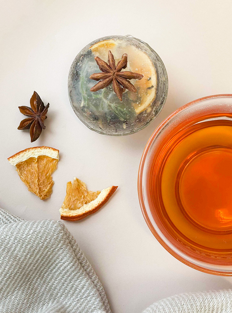 Изображение: отличный товар Чайная сфера "Имбирное Рождество", набор 1 шт.