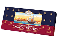 Изображение: отличный товар Шоколад темный «Санкт-Петербург» с миндалем, 100 г